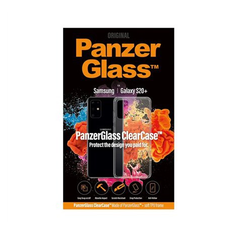 PanzerGlass | Back cover for mobile phone | Samsung Galaxy S20+, S20+ 5G | Transparent